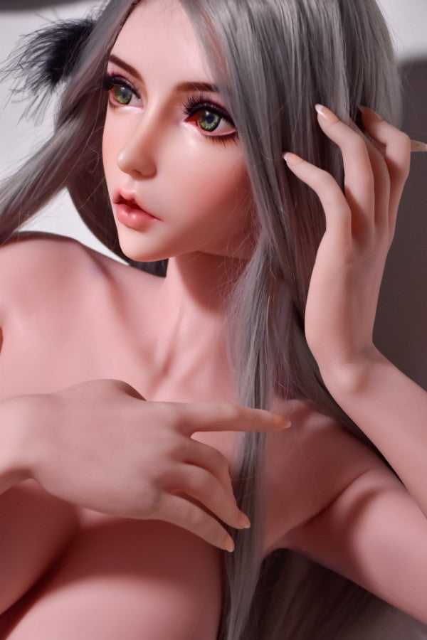 160cm/5ft3 Japanese Hentai Anime Full Silicone Sex Doll - Suzuki Chiyo Torso ElsaBabe