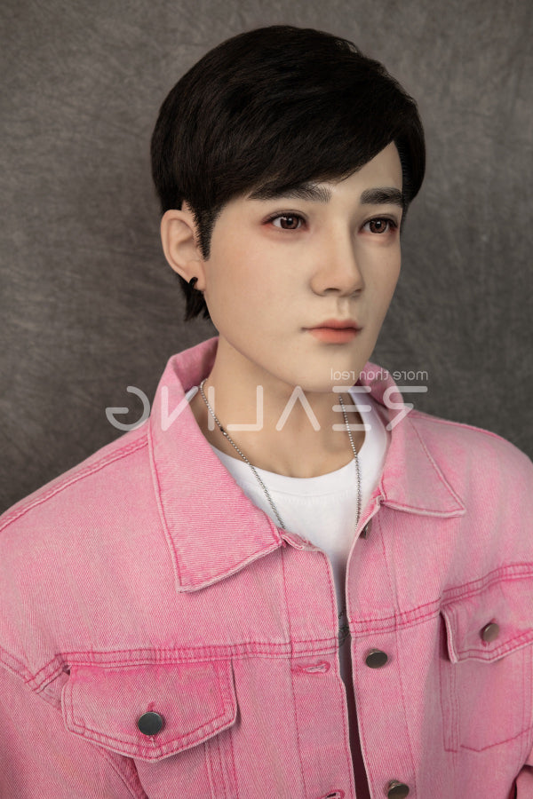 175cm/5ft9 Silicone Head Male Sex Doll - HuaCheng Realing