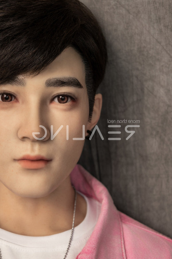 175cm/5ft9 Silicone Head Male Sex Doll - HuaCheng Realing