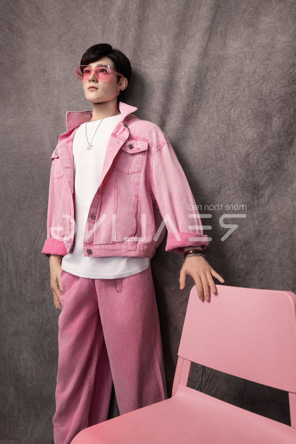 175cm/5ft9 Silicone Head Male Sex Doll - HuaCheng Realing