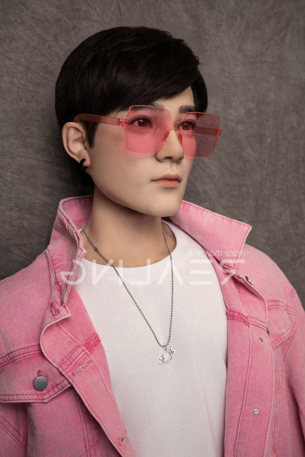 175cm/5ft9 Silicone Head Male Sex Doll - HuaCheng Realing