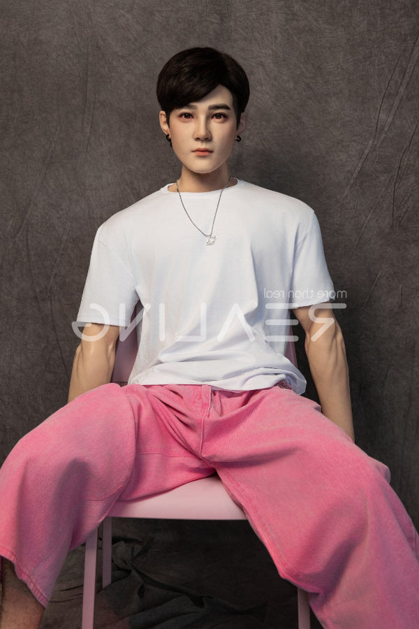 175cm/5ft9 Silicone Head Male Sex Doll - HuaCheng Realing