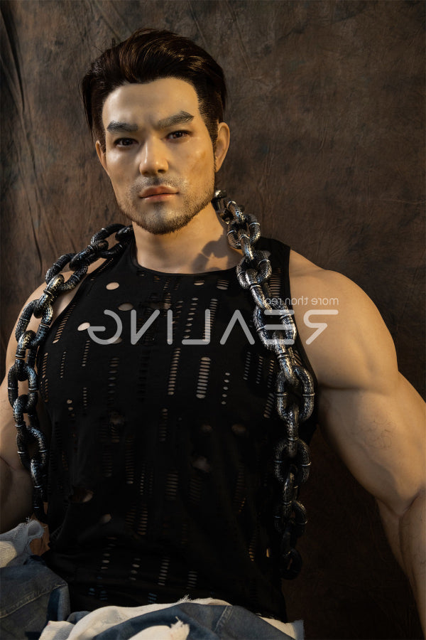 183cm/6ft Realistic Male Silicone Sex Doll - Saien Realing
