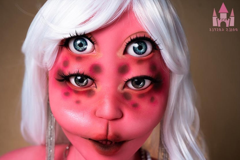 Us In Stock 162cm 5ft4 P Cup Pink Skin Hentai Demon Sex Doll A15 Carol - I-cup Torso TPE Dolls Castle