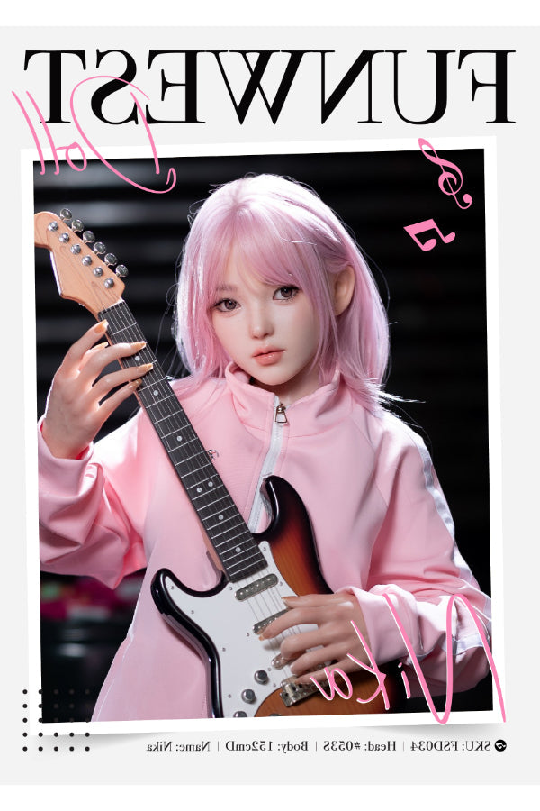 152cm/4ft11 D-cup Anime Silicone Sex Doll FSD034 #053S - Nika Funwest