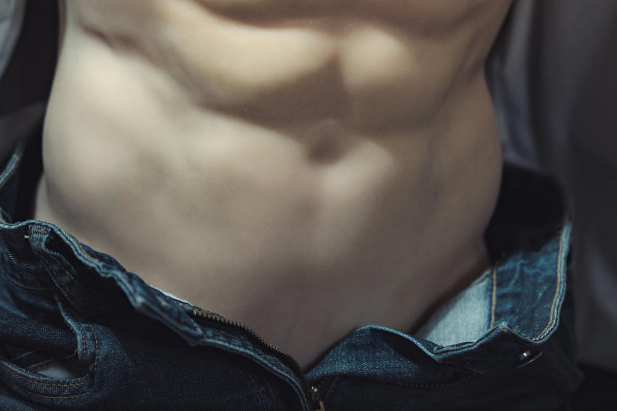 Muscular Silicone Head Male Sex Doll Torso - Ronin Realing