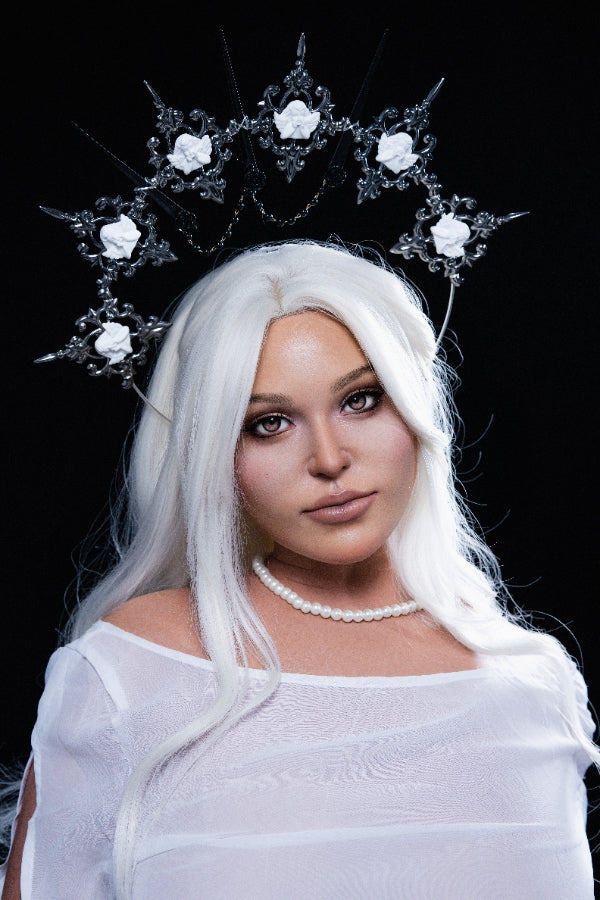 165cm 5ft5 D Cup Tanned Skin European Silicone Sex Doll Id4s Ros Head Selena 2 - D-cup Torso IDO