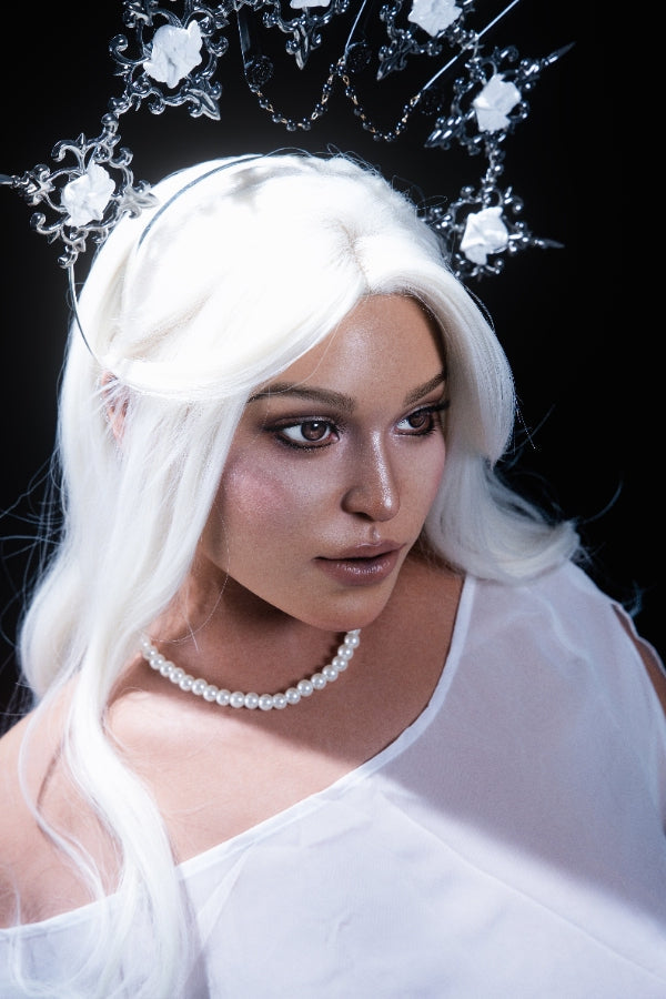 165cm 5ft5 D Cup Tanned Skin European Silicone Sex Doll Id4s Ros Head Selena 2 - D-cup Torso IDO