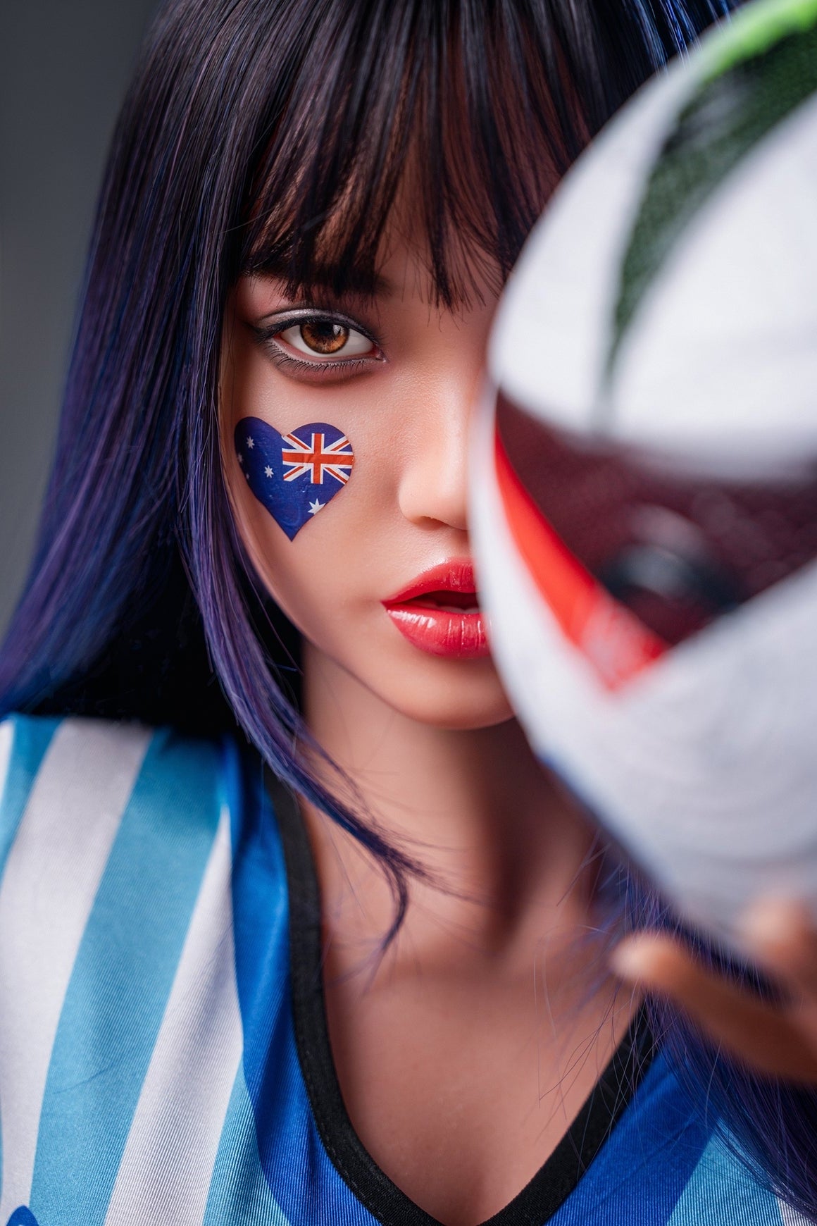 152cm/4ft11 G-cup Big Breast Silicone Head Sex Doll – M29 SY