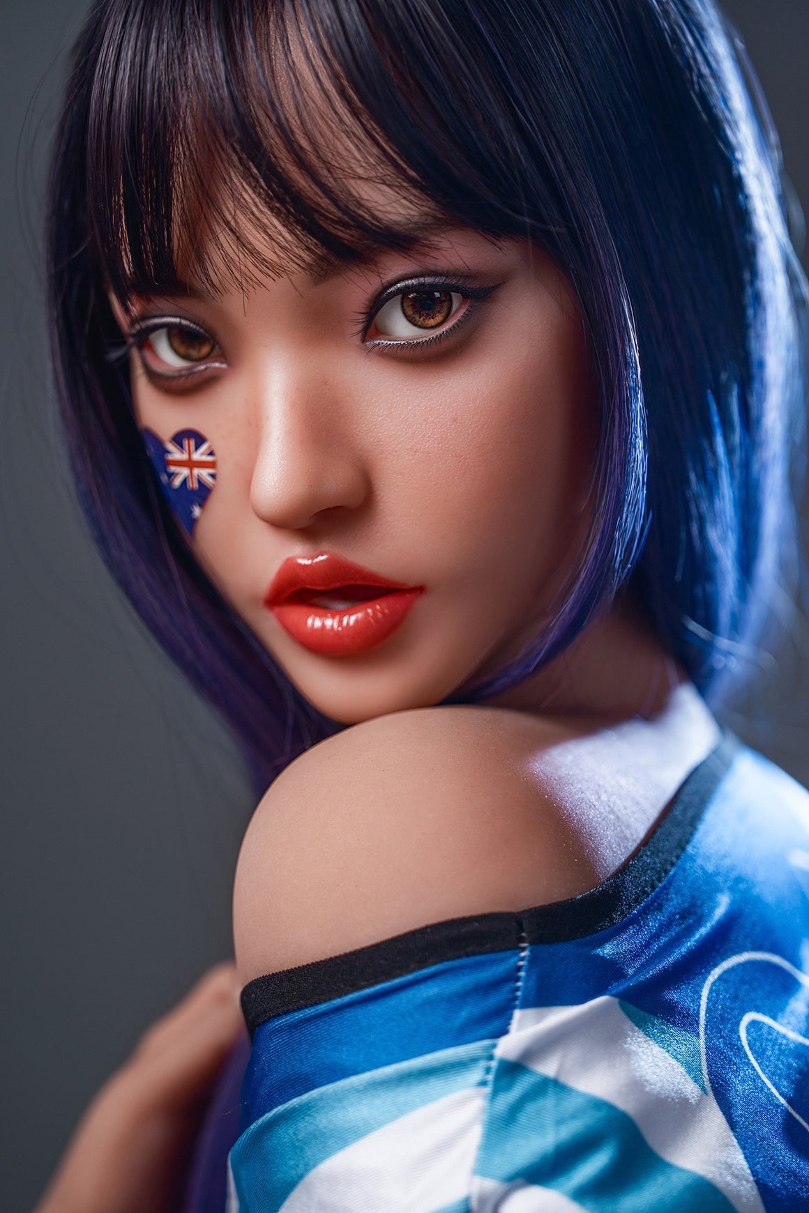 152cm/4ft11 G-cup Big Breast Silicone Head Sex Doll – M29 SY