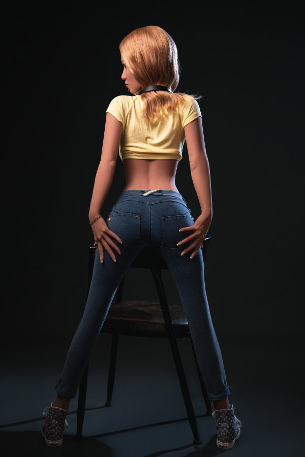 US In Stock - 157cm/5ft2 Medium Breast Blonde Sex Doll - Tina E-cup TPE Aibei