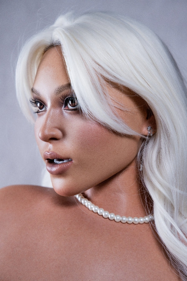 165cm 5ft5 D Cup Tanned Skin European Silicone Sex Doll Id4s Ros Head Selena 2 - D-cup Torso IDO