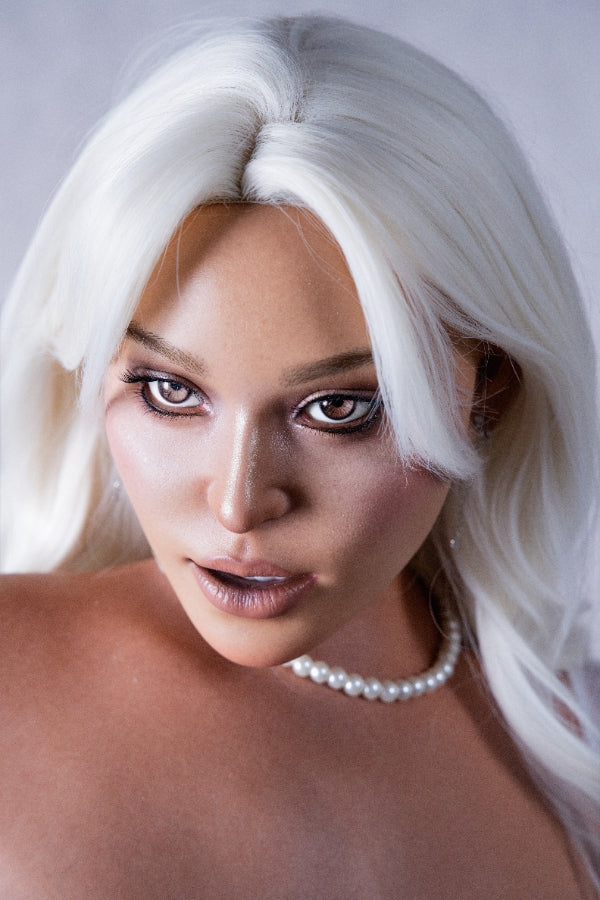 165cm 5ft5 D Cup Tanned Skin European Silicone Sex Doll Id4s Ros Head Selena 2 - D-cup Torso IDO