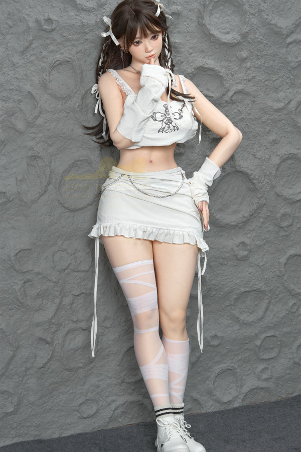 Wonder Dolly 158cm 5ft2 H Cup High Quality Full Size Sexdoll 158t Ros T3 Nia - F-cup Torso Silicone Irontech