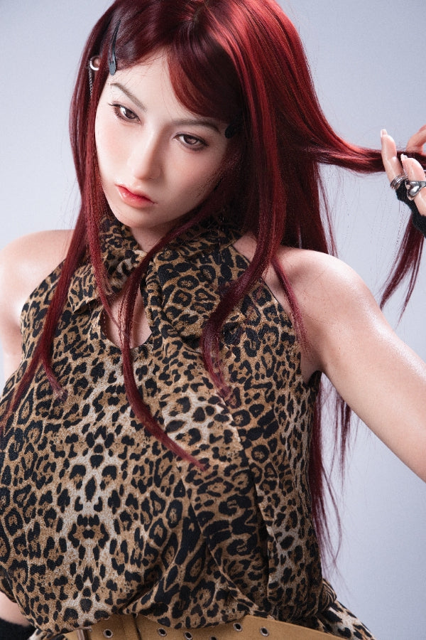 170cm/5ft7 F-cup Tanned Skin Silicone Sex Doll - WanZhi IDO