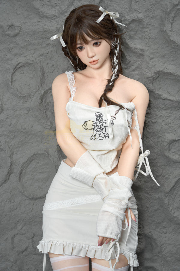 Wonder Dolly 158cm 5ft2 H Cup High Quality Full Size Sexdoll 158t Ros T3 Nia - F-cup Torso Silicone Irontech