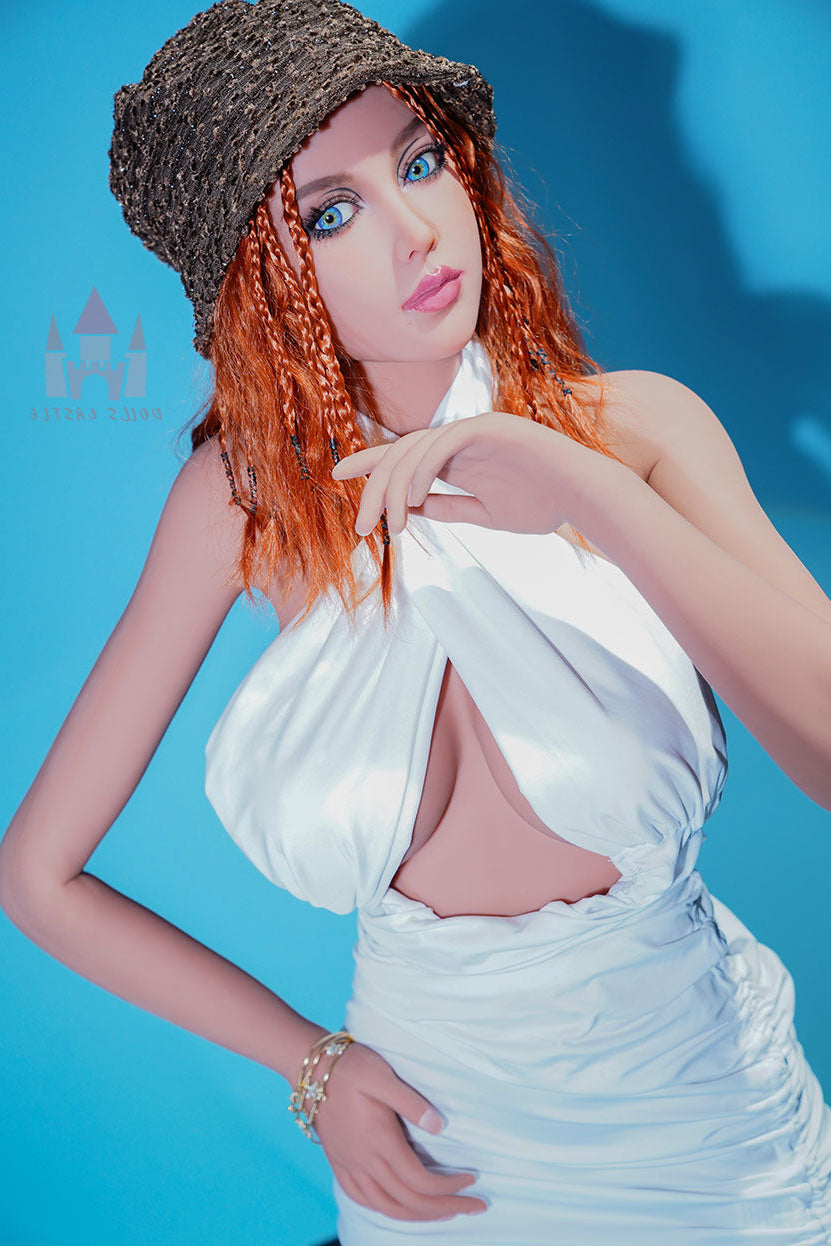 US In Stock - 156cm/5ft1 E-cup Big Boobs Sex Doll - #72 TPE Dolls Castle