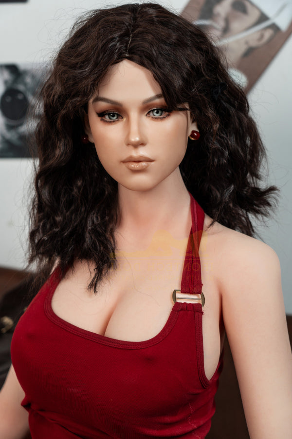 166cm/5ft5 D-cup Bubble Butt Realistic Silicone Sex Doll - S38 Flora Irontech