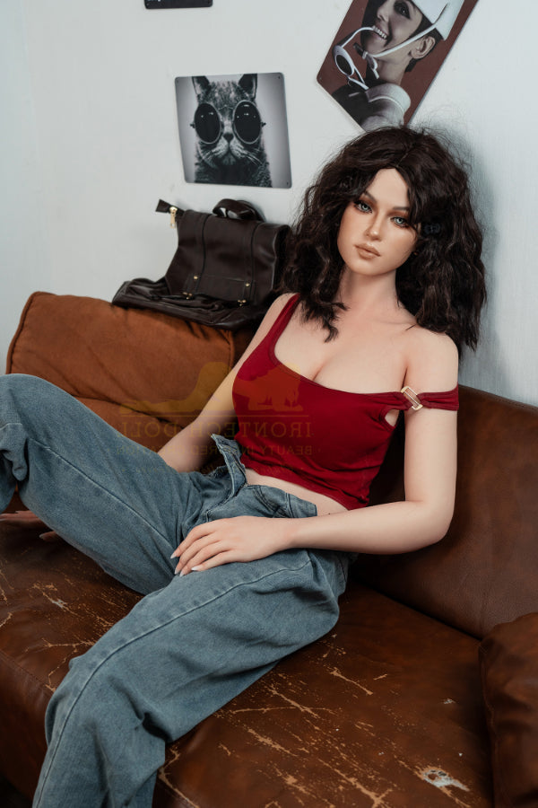 166cm/5ft5 D-cup Bubble Butt Realistic Silicone Sex Doll - S38 Flora Irontech