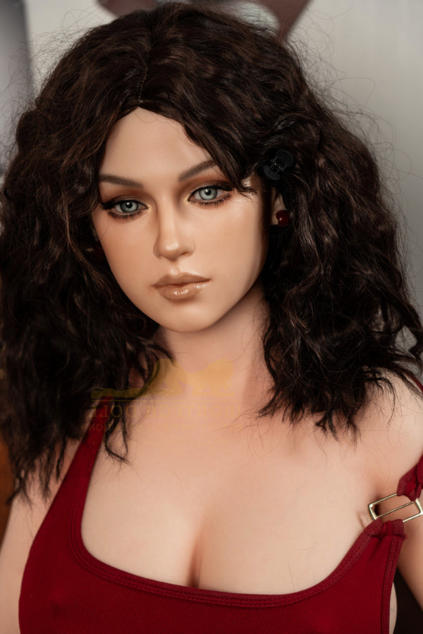 166cm/5ft5 D-cup Bubble Butt Realistic Silicone Sex Doll - S38 Flora Irontech