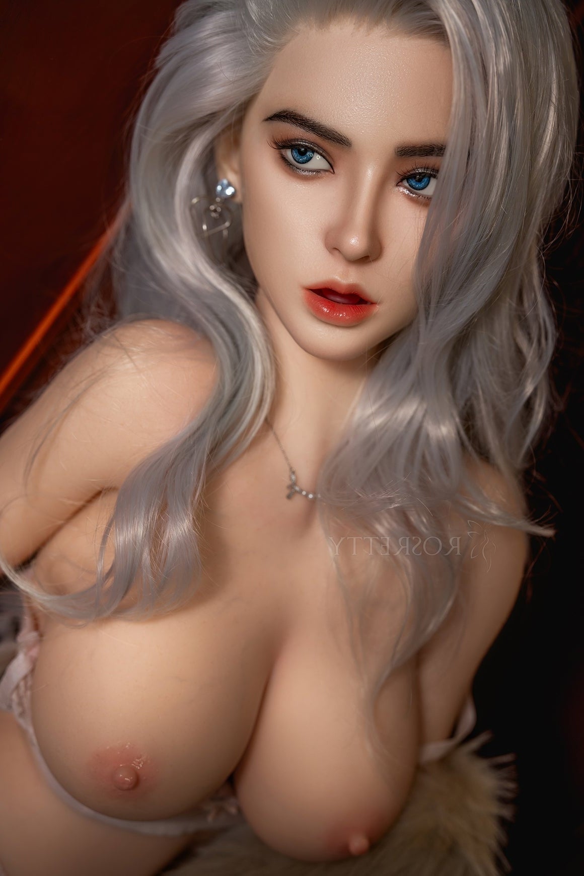 164cm/5ft5 F-cup Big Breast Silicone Head Sex Doll – M12 SY