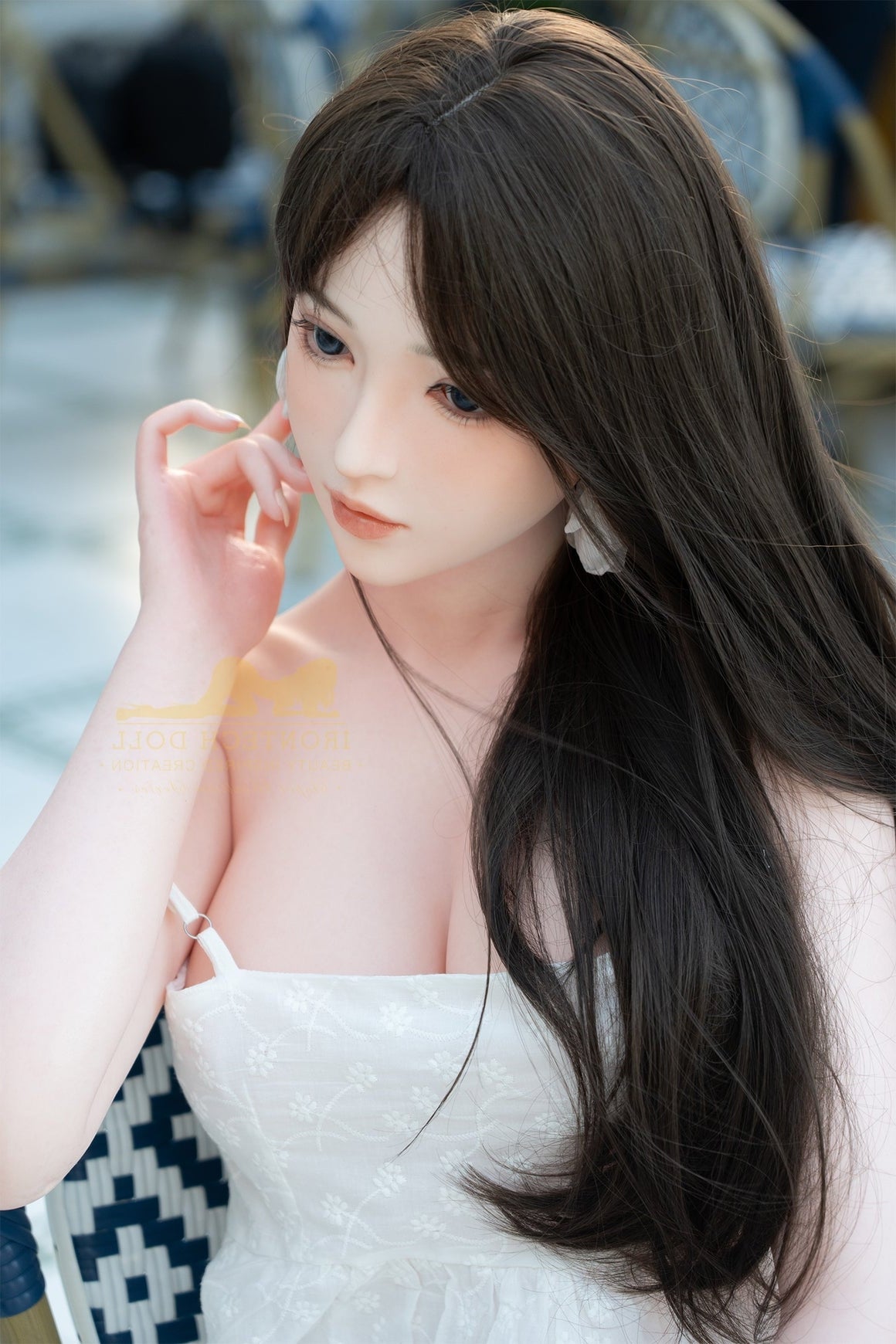 166cm/5ft5 D-cup Japanese Bubble Butt Silicone Sex Doll - G2 Irontech