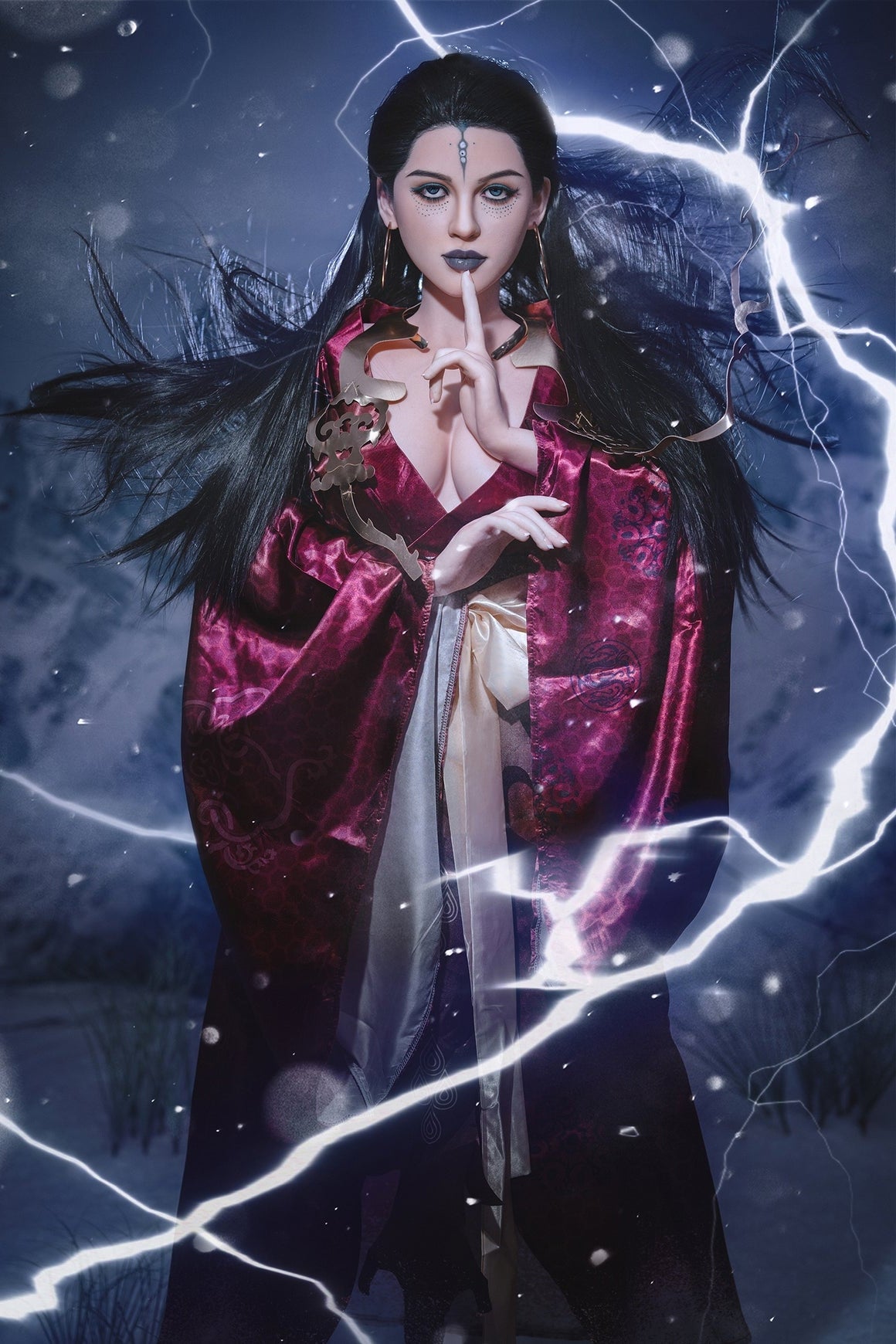 164cm/5ft5 F-cup Big Breast Silicone Sex Doll – #263 SY