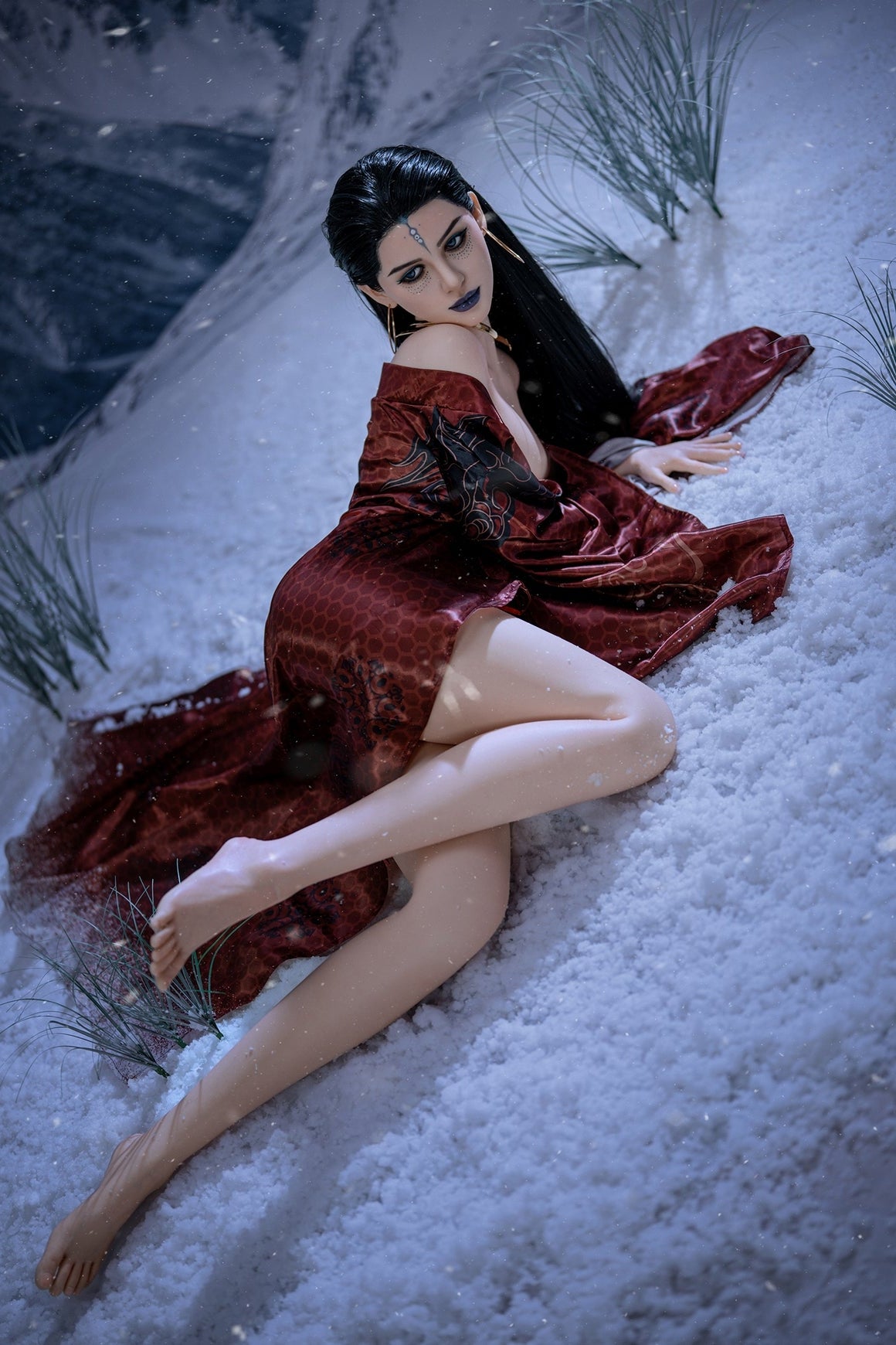 164cm/5ft5 F-cup Big Breast Silicone Sex Doll – #263 SY