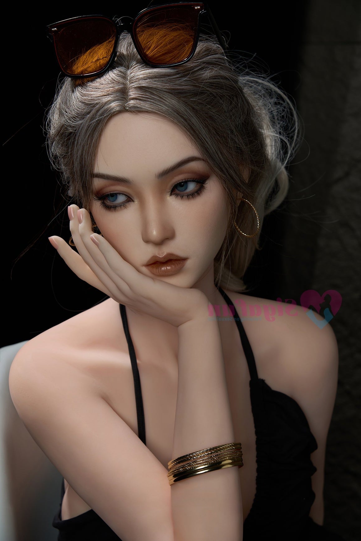 Us In Stock 164cm 5ft5 H Cup Silicone Head Chinese Sex Doll Sg6 Yuri Natural - H-cup Torso Sigafun