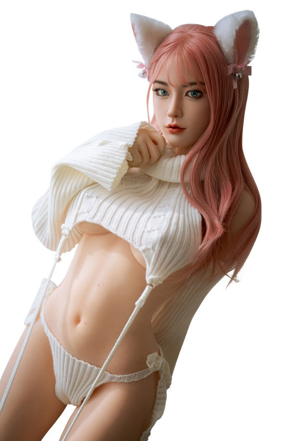 US In Stock - 160cm/5ft3 E-cup Korean Sex Doll – #310 Silicone Head + TPE Body SY