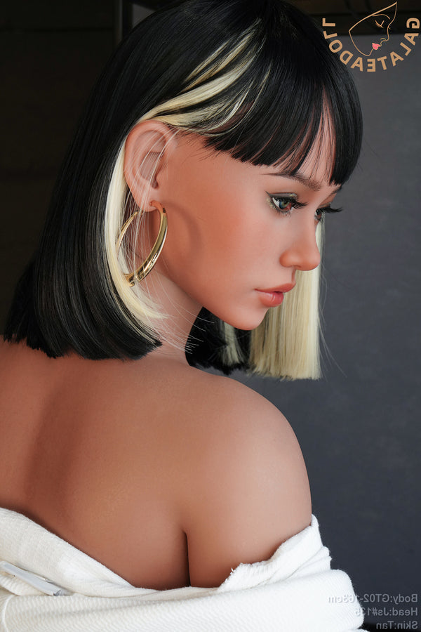 Us In Stock 163cm 5ft4 E Cup Real Skin Texture Silicone Sex Doll Gt02 Js135 Tan - E-cup Torso Galatea