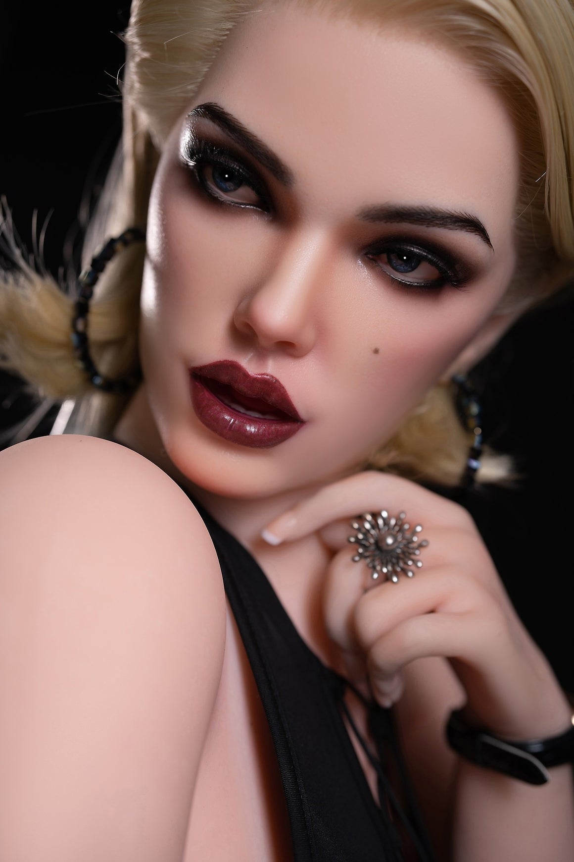 170cm/5ft7 I-cup Blonde Silicone Head Sex Doll – M14 SY