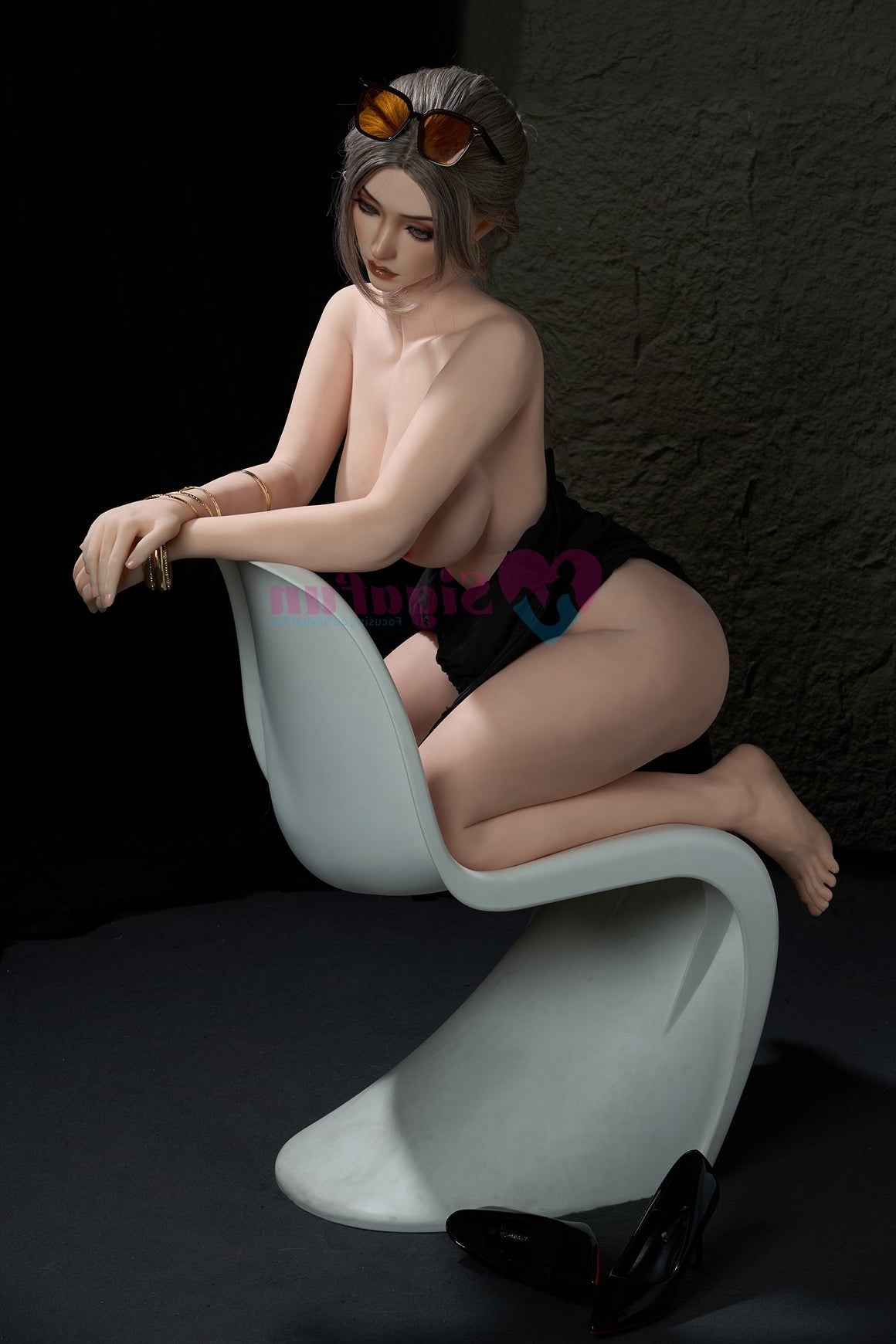 Us In Stock 164cm 5ft5 H Cup Silicone Head Chinese Sex Doll Sg6 Yuri Natural - H-cup Torso Sigafun