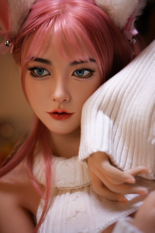 US In Stock - 160cm/5ft3 E-cup Korean Sex Doll – #310 Silicone Head + TPE Body SY