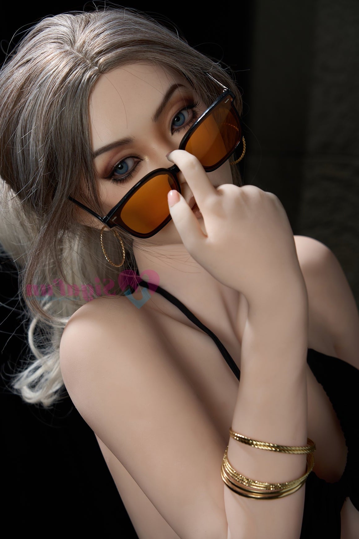 Us In Stock 164cm 5ft5 H Cup Silicone Head Chinese Sex Doll Sg6 Yuri Natural - H-cup Torso Sigafun