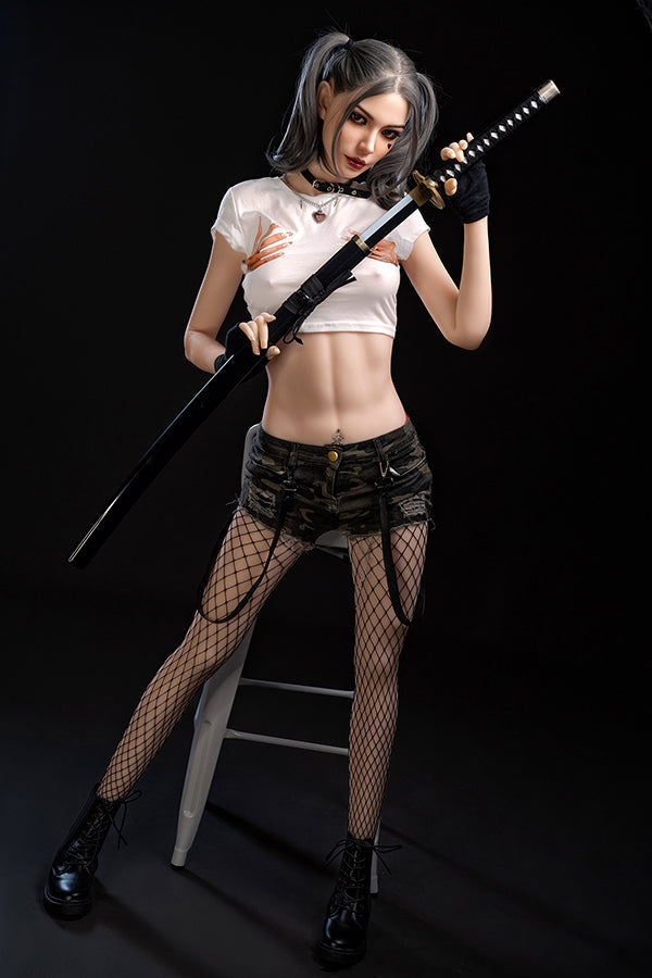 US In Stock - 173cm/5ft8 C-cup Silicone Head Cosplay Sex Doll – M7 (Mo Torso SY