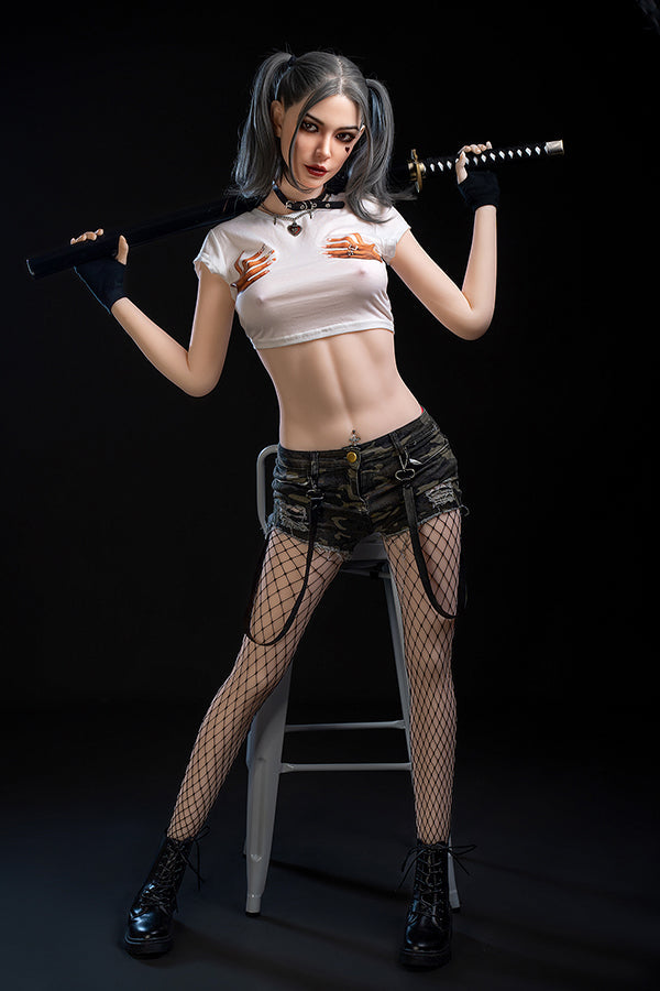 US In Stock - 173cm/5ft8 C-cup Silicone Head Cosplay Sex Doll – M7 (Mo Torso SY