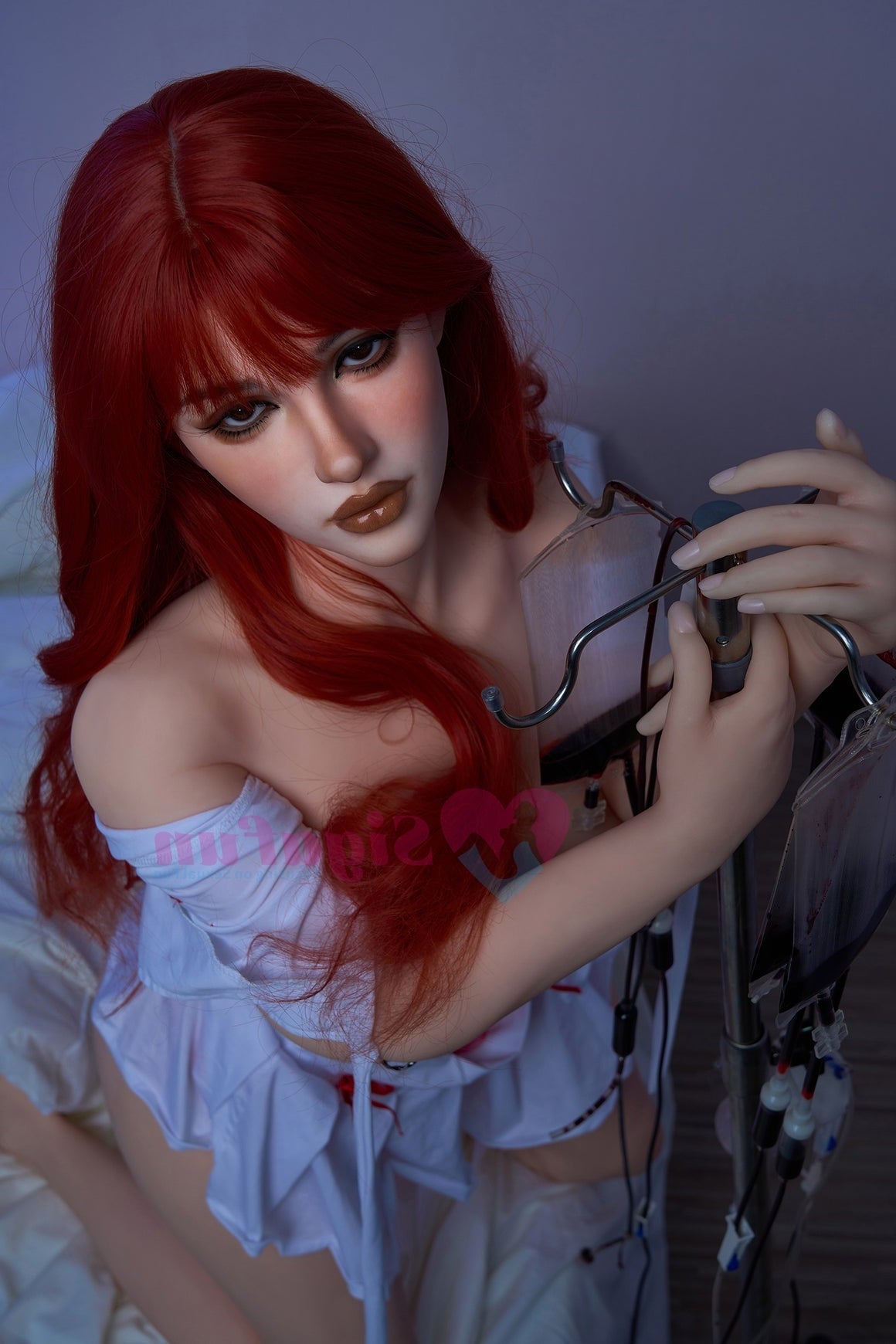 Eu In Stock 164cm 5ft5 H Cup Silicone Head Redhead Sex Doll Sg2 Cecily Natural - H-cup Torso Sigafun