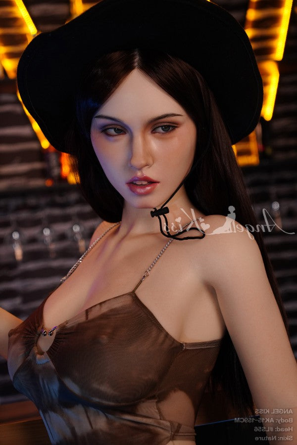 159cm/5ft3 F-cup Big Breast Silicone Sex Doll – LS56 Angelkiss
