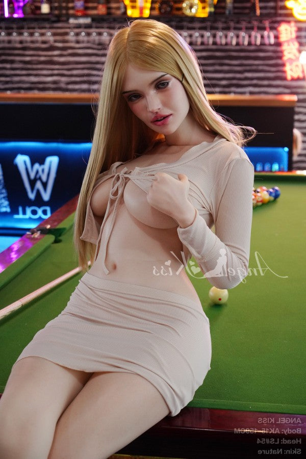 159cm/5ft3 F-cup Big Breast Silicone Sex Doll – LS54 Angelkiss