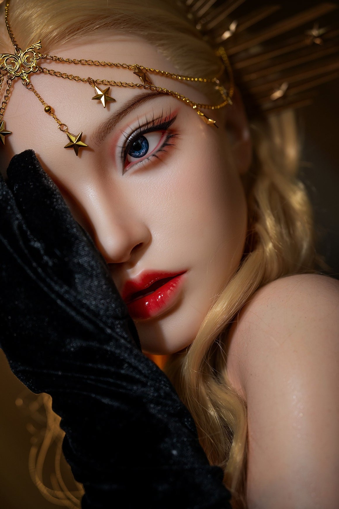 164cm/5ft5 I-cup Blonde Silicone Sex Doll – #M29 SY