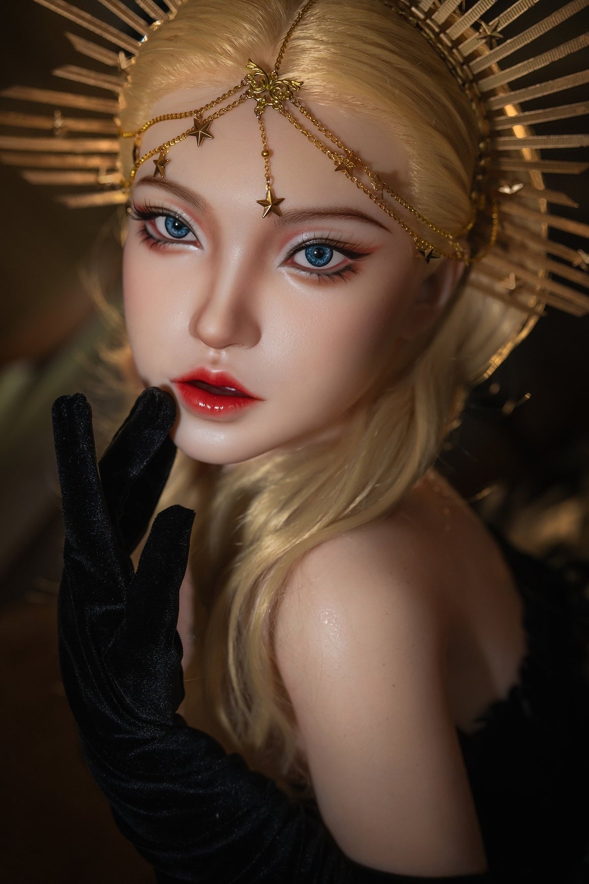 164cm/5ft5 I-cup Blonde Silicone Sex Doll – #M29 SY