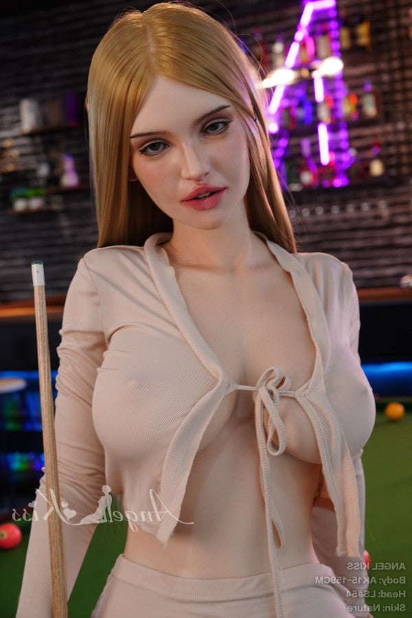 159cm/5ft3 F-cup Big Breast Silicone Sex Doll – LS54 Angelkiss
