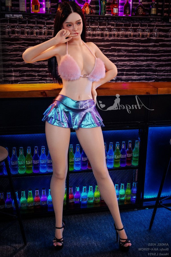 159cm/5ft3 F-cup Big Tits Silicone Sex Doll – LS51 Angelkiss