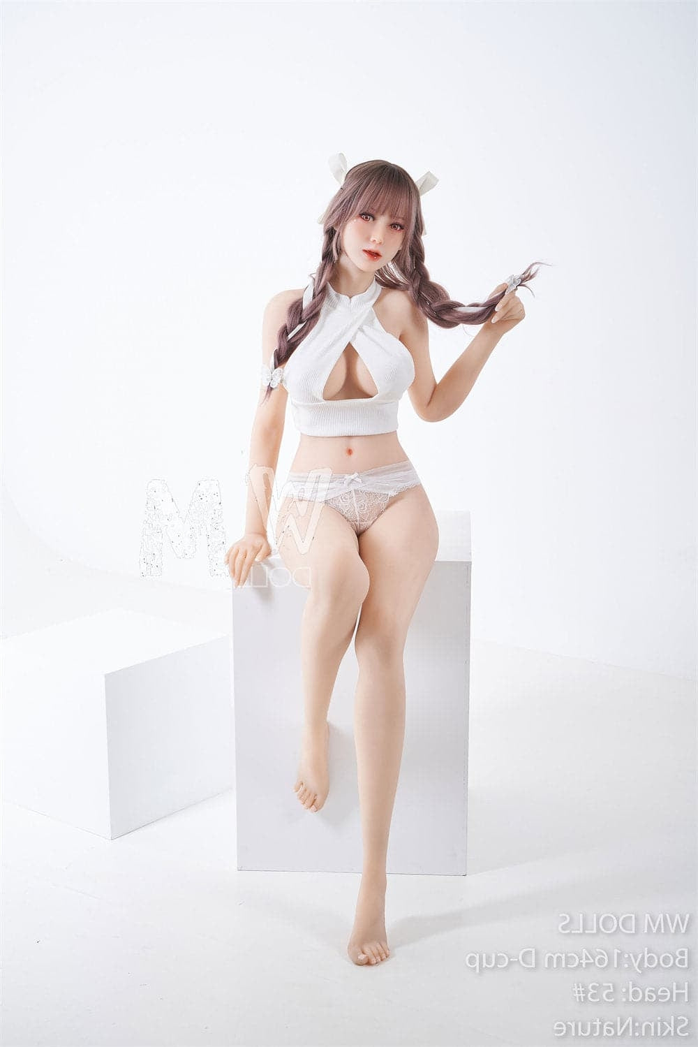 164cm/5ft5 D-cup 2025 Asian Korean Fashion Women TPE Love Doll with #5 Torso WM
