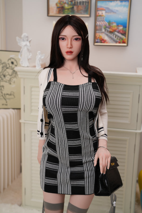 170cm/5ft7 D-Cup Silicone Head Asian Sex Doll - C47 JX