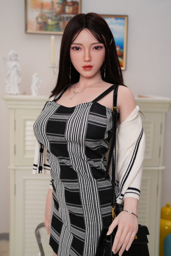 170cm/5ft7 D-Cup Silicone Head Asian Sex Doll - C47 JX