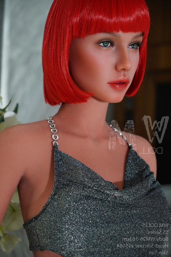 163cm/5ft4 H-Cup Milf Sex Doll with Silicone Head #SS164 WM