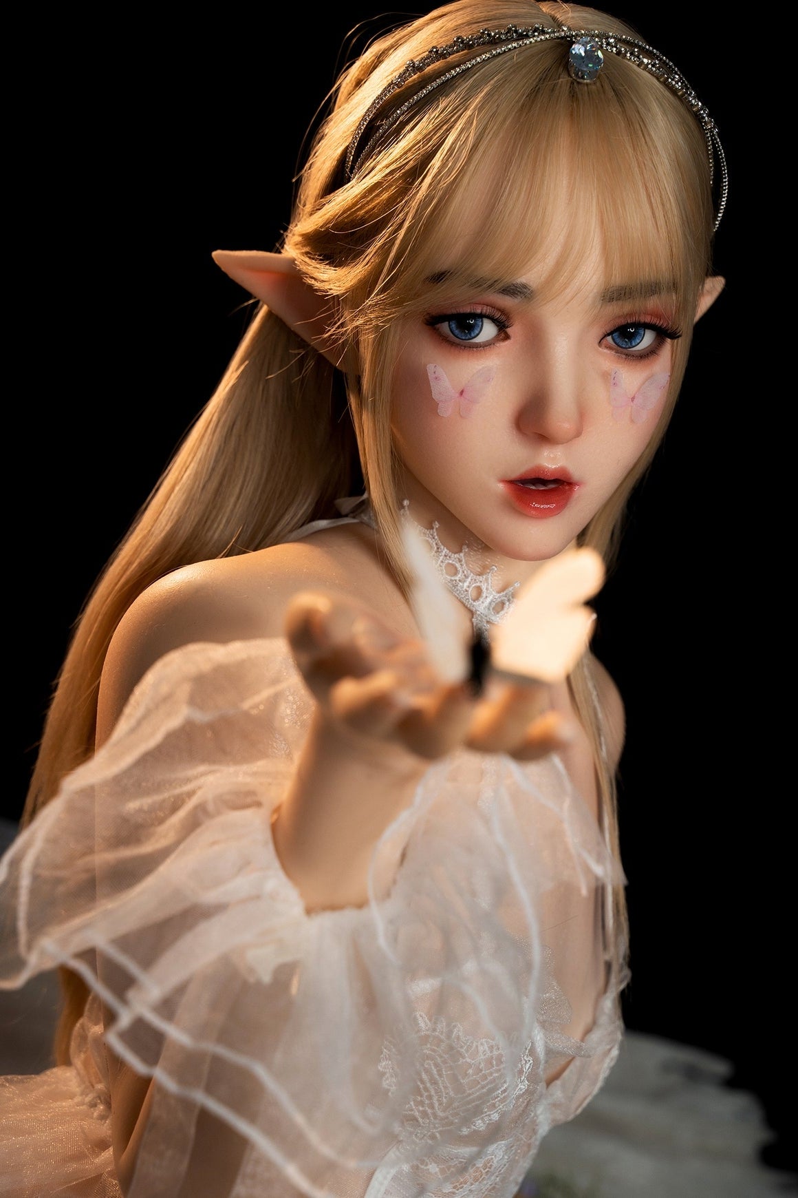 150cm/4ft11 A-cup Cute Silicone Sex Doll – #M8 SY