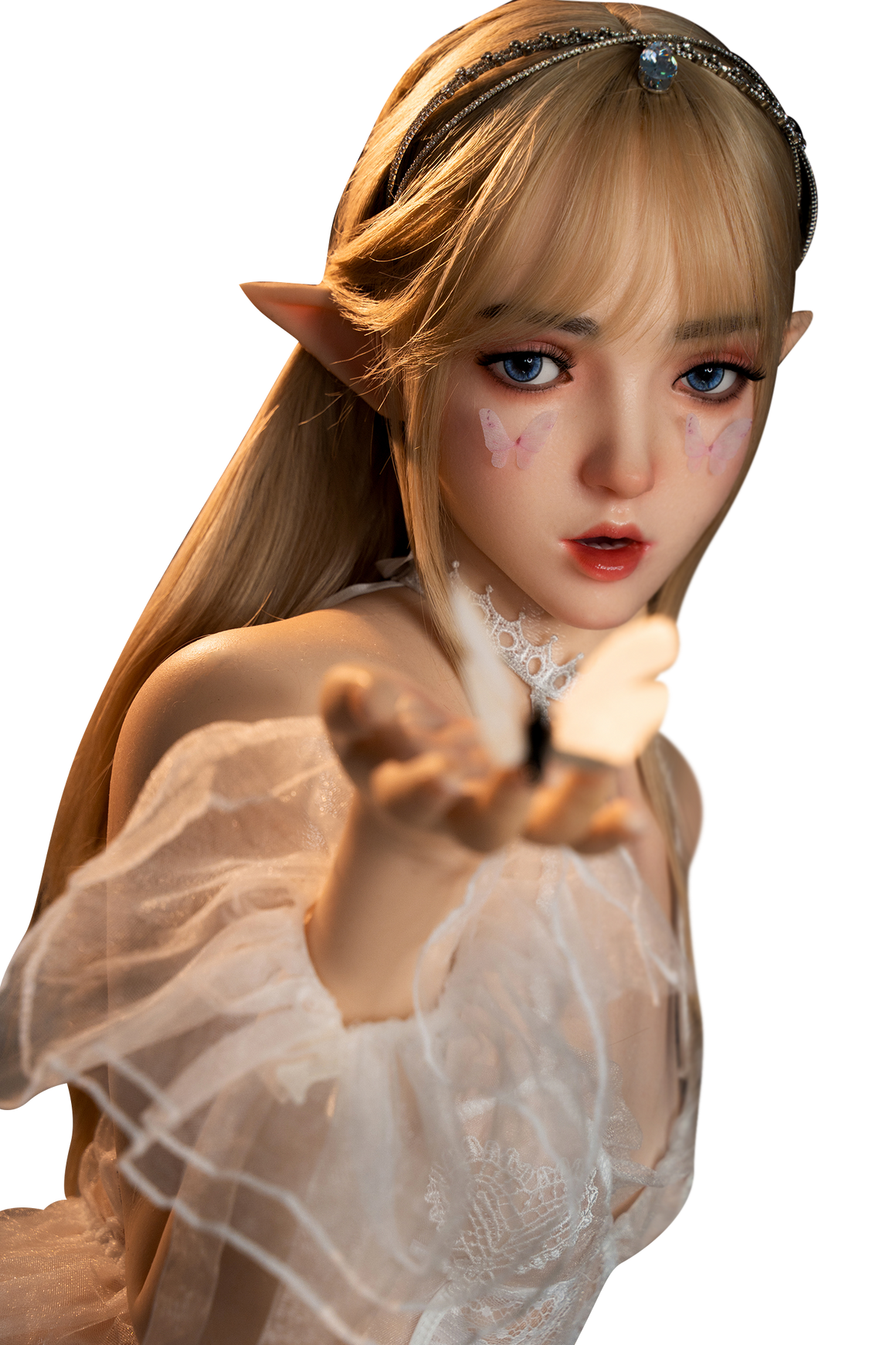 150cm/4ft11 A-cup Cute Silicone Sex Doll – #M8 SY